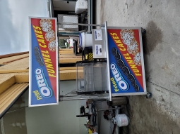 Used Funnel Cake Vending Cart