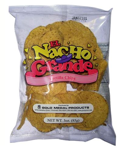 El Nacho Grande Portion Pak Nacho Chips - 3-oz Bags