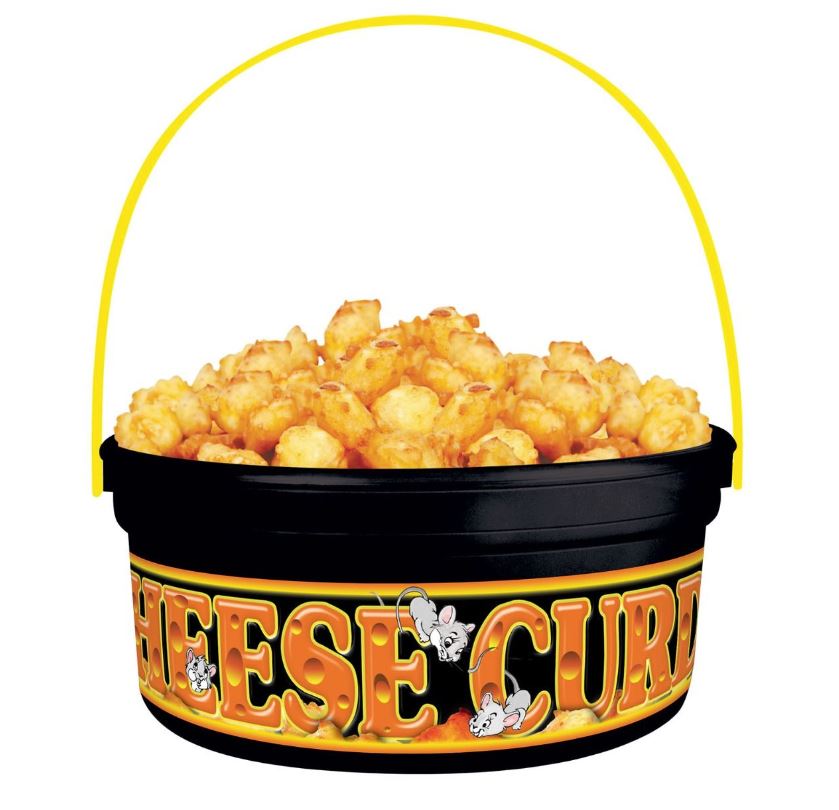 24OZ CHEESE CURDS BUCKET w Handle  170/cs