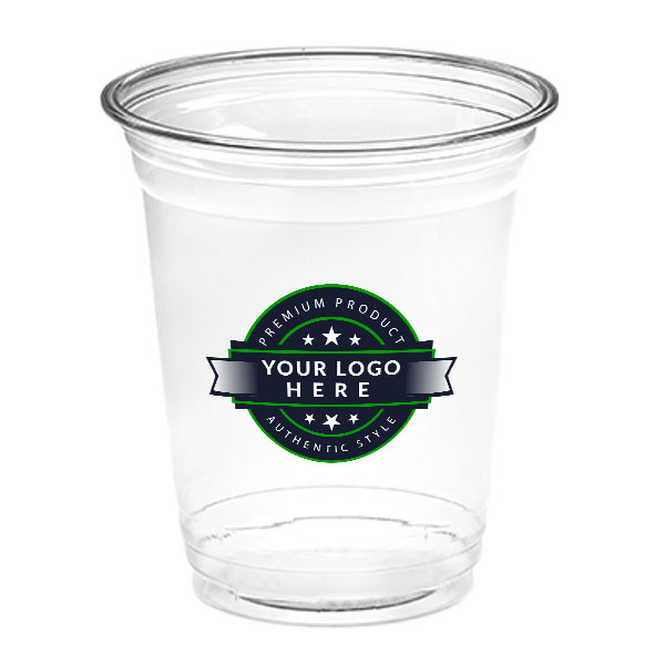 Personalized 12 oz. Translucent Plastic Cups