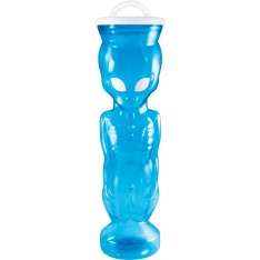 28oz Blue Alien Yarder with Lids and Straws