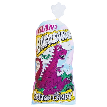 12x25" Cotton Candy Bags Bagosaurus- 500 per case