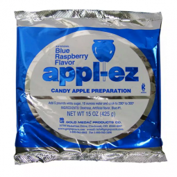 Gold Medal 4143 (15) 15 oz Blue Raspberry Appl-EZ Candy Apple Mix