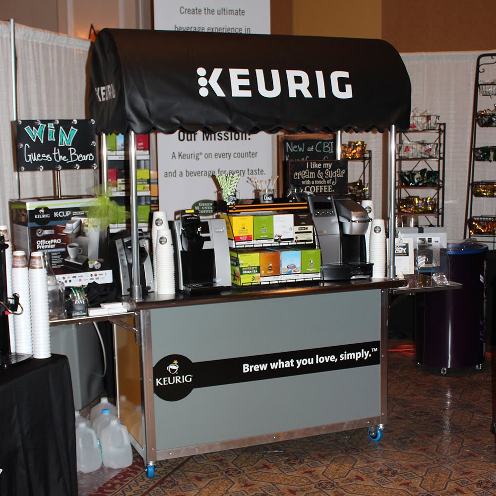 Keurig Kiosk Cart